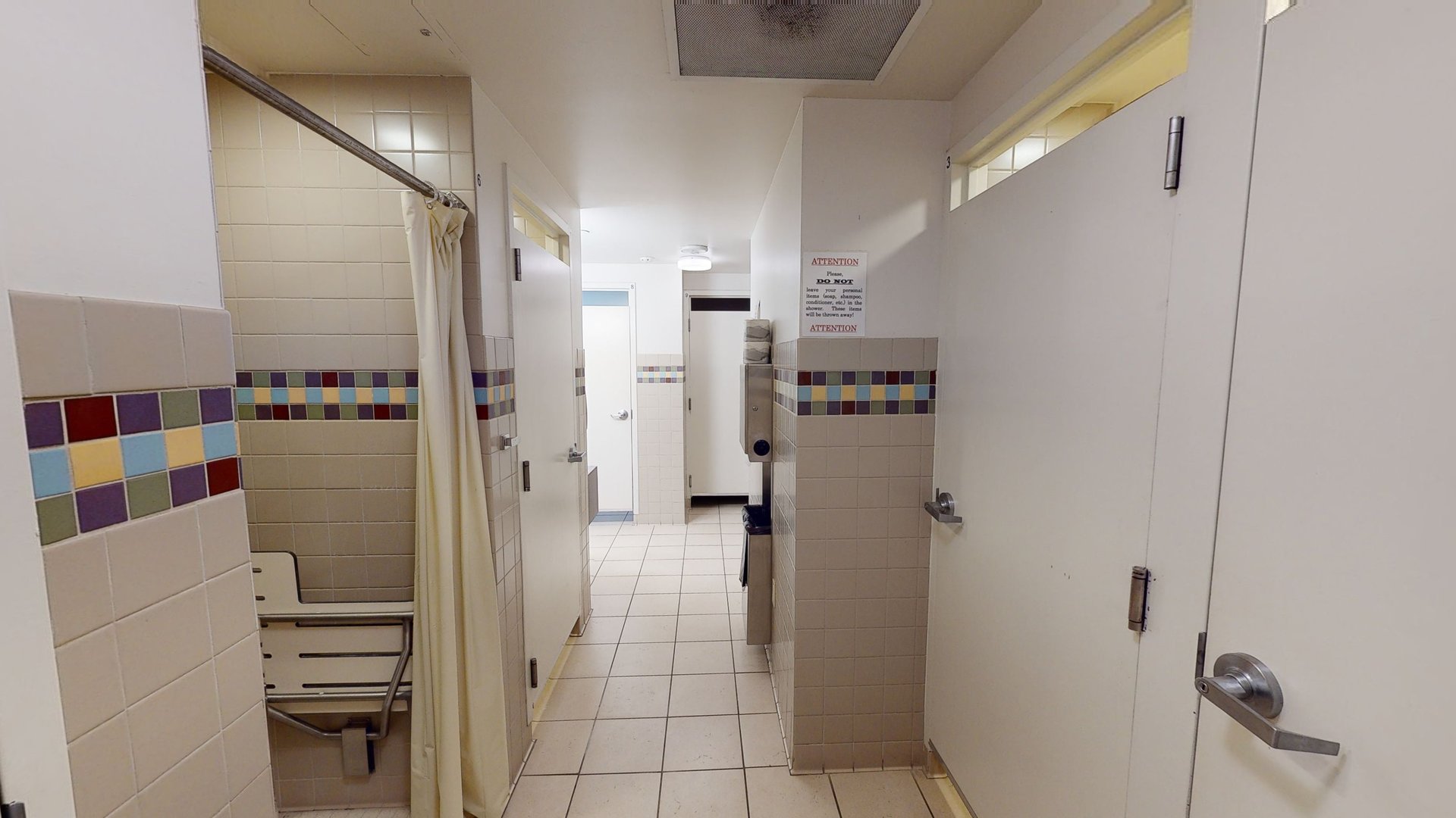 Clark Hall – Community Bathroom